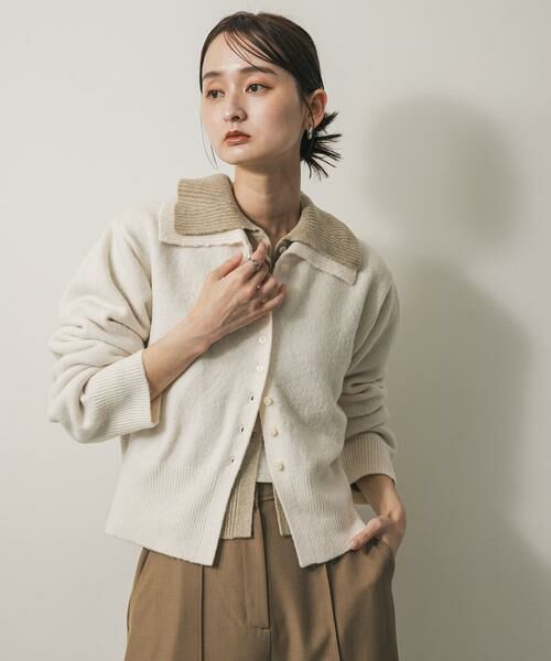 SENSE OF PLACE by URBAN RESEARCH / センスオブプレイス バイ アーバンリサーチ ニット・セーター | エリツキカーディガン | 詳細13