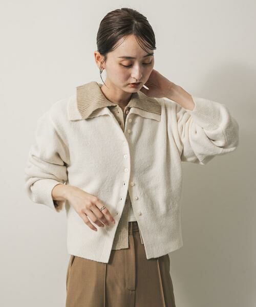 SENSE OF PLACE by URBAN RESEARCH / センスオブプレイス バイ アーバンリサーチ ニット・セーター | エリツキカーディガン | 詳細14