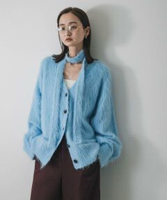 SENSE OF PLACE by URBAN RESEARCH / センスオブプレイス バイ アーバンリサーチ カーディガン・ボレロ | タイツキシャギーカーディガン