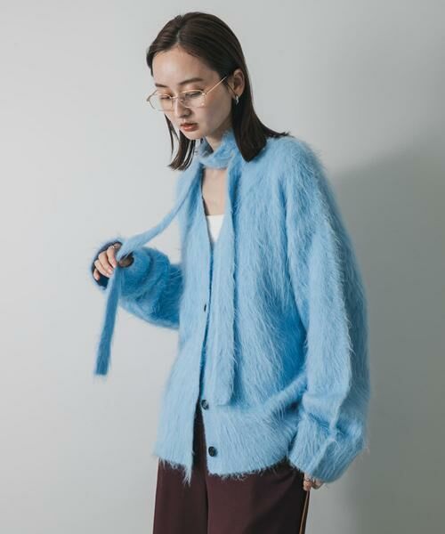 SENSE OF PLACE by URBAN RESEARCH / センスオブプレイス バイ アーバンリサーチ カーディガン・ボレロ | タイツキシャギーカーディガン | 詳細2