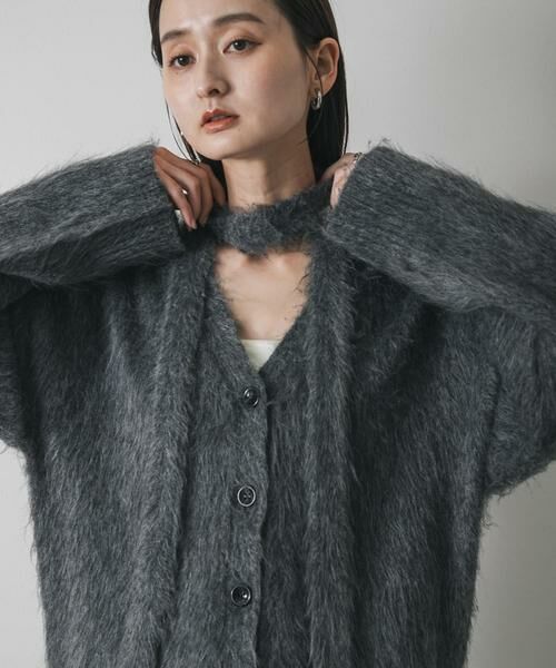 SENSE OF PLACE by URBAN RESEARCH / センスオブプレイス バイ アーバンリサーチ カーディガン・ボレロ | タイツキシャギーカーディガン | 詳細16