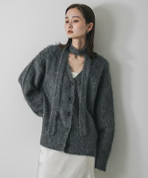 SENSE OF PLACE by URBAN RESEARCH / センスオブプレイス バイ アーバンリサーチ カーディガン・ボレロ | タイツキシャギーカーディガン | 詳細18