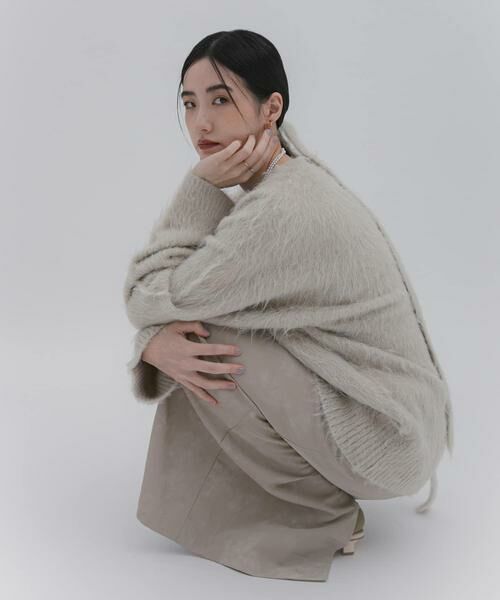 SENSE OF PLACE by URBAN RESEARCH / センスオブプレイス バイ アーバンリサーチ カーディガン・ボレロ | タイツキシャギーカーディガン | 詳細25