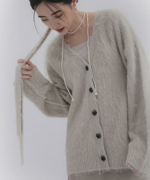 SENSE OF PLACE by URBAN RESEARCH / センスオブプレイス バイ アーバンリサーチ カーディガン・ボレロ | タイツキシャギーカーディガン | 詳細28
