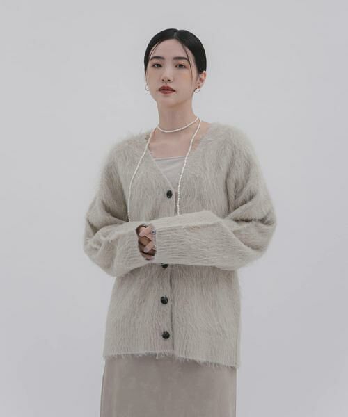 SENSE OF PLACE by URBAN RESEARCH / センスオブプレイス バイ アーバンリサーチ カーディガン・ボレロ | タイツキシャギーカーディガン | 詳細29