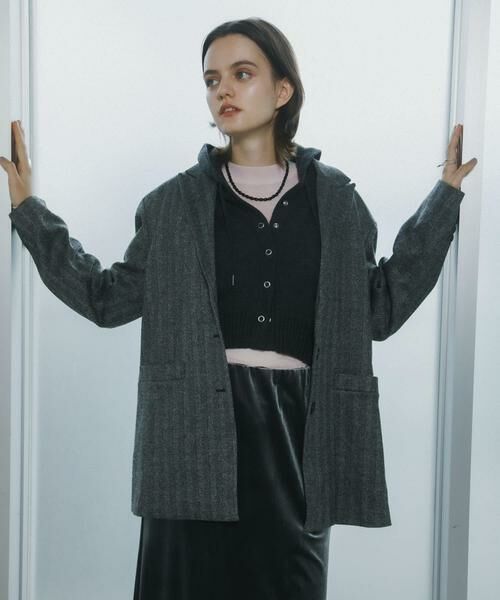 SENSE OF PLACE by URBAN RESEARCH / センスオブプレイス バイ アーバンリサーチ ニット・セーター | シアーハイネックセーター | 詳細5