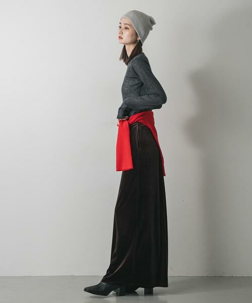 SENSE OF PLACE by URBAN RESEARCH / センスオブプレイス バイ アーバンリサーチ ニット・セーター | シアーハイネックセーター | 詳細20