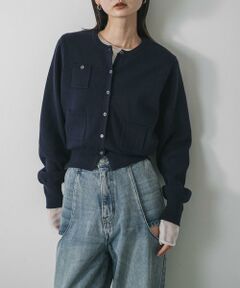 SENSE OF PLACE by URBAN RESEARCH / センスオブプレイス バイ アーバンリサーチ カーディガン・ボレロ | ポケットデザインカーディガン