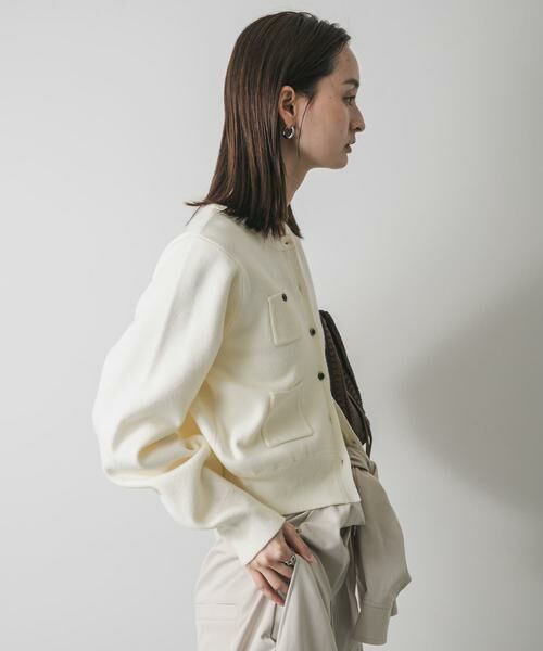 SENSE OF PLACE by URBAN RESEARCH / センスオブプレイス バイ アーバンリサーチ カーディガン・ボレロ | ポケットデザインカーディガン | 詳細20
