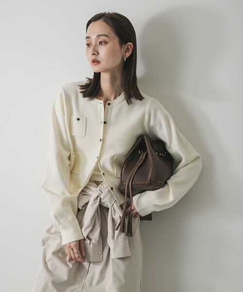 SENSE OF PLACE by URBAN RESEARCH / センスオブプレイス バイ アーバンリサーチ カーディガン・ボレロ | ポケットデザインカーディガン | 詳細21