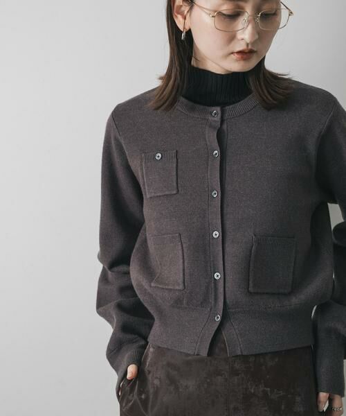 SENSE OF PLACE by URBAN RESEARCH / センスオブプレイス バイ アーバンリサーチ カーディガン・ボレロ | ポケットデザインカーディガン | 詳細28