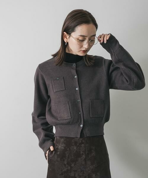SENSE OF PLACE by URBAN RESEARCH / センスオブプレイス バイ アーバンリサーチ カーディガン・ボレロ | ポケットデザインカーディガン | 詳細29