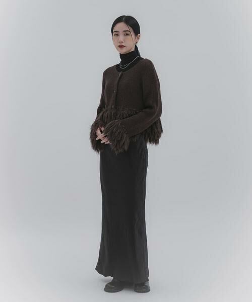 SENSE OF PLACE by URBAN RESEARCH / センスオブプレイス バイ アーバンリサーチ ニット・セーター | フェザーフリンジセーター | 詳細3