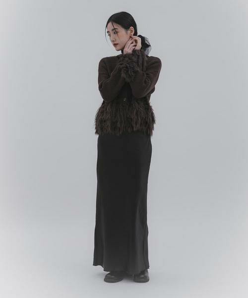 SENSE OF PLACE by URBAN RESEARCH / センスオブプレイス バイ アーバンリサーチ ニット・セーター | フェザーフリンジセーター | 詳細4