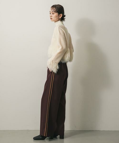 SENSE OF PLACE by URBAN RESEARCH / センスオブプレイス バイ アーバンリサーチ ニット・セーター | フェザーフリンジセーター | 詳細16