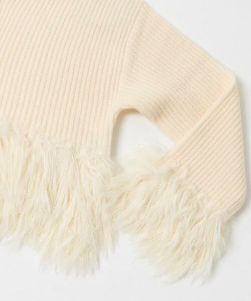 SENSE OF PLACE by URBAN RESEARCH / センスオブプレイス バイ アーバンリサーチ ニット・セーター | フェザーフリンジセーター | 詳細18