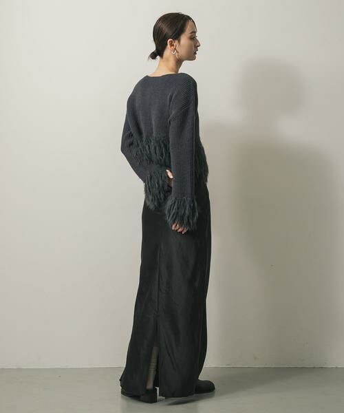 SENSE OF PLACE by URBAN RESEARCH / センスオブプレイス バイ アーバンリサーチ ニット・セーター | フェザーフリンジセーター | 詳細27