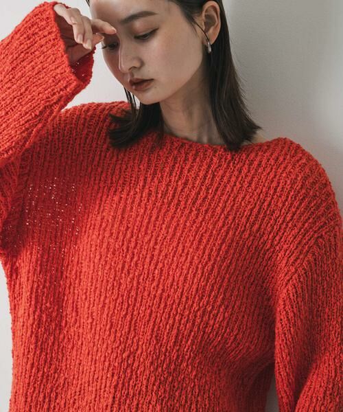 SENSE OF PLACE by URBAN RESEARCH / センスオブプレイス バイ アーバンリサーチ ニット・セーター | ポコポコルーズセーター | 詳細1