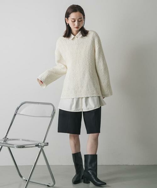 SENSE OF PLACE by URBAN RESEARCH / センスオブプレイス バイ アーバンリサーチ ニット・セーター | ポコポコルーズセーター | 詳細13