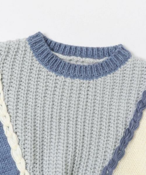 SENSE OF PLACE by URBAN RESEARCH / センスオブプレイス バイ アーバンリサーチ ニット・セーター | パッチワークセーター | 詳細14