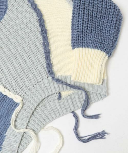 SENSE OF PLACE by URBAN RESEARCH / センスオブプレイス バイ アーバンリサーチ ニット・セーター | パッチワークセーター | 詳細15