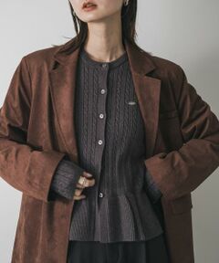 SENSE OF PLACE by URBAN RESEARCH / センスオブプレイス バイ アーバンリサーチ ニット・セーター | ミニケーブルペプラムセーター