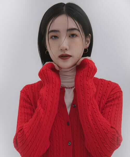 SENSE OF PLACE by URBAN RESEARCH / センスオブプレイス バイ アーバンリサーチ ニット・セーター | ミニケーブルペプラムセーター | 詳細1