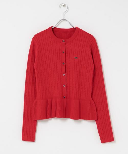 SENSE OF PLACE by URBAN RESEARCH / センスオブプレイス バイ アーバンリサーチ ニット・セーター | ミニケーブルペプラムセーター | 詳細7