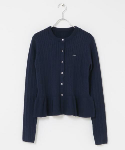 SENSE OF PLACE by URBAN RESEARCH / センスオブプレイス バイ アーバンリサーチ ニット・セーター | ミニケーブルペプラムセーター | 詳細13