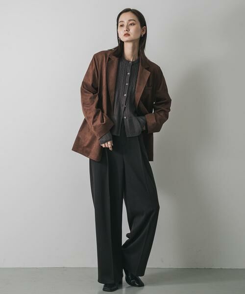 SENSE OF PLACE by URBAN RESEARCH / センスオブプレイス バイ アーバンリサーチ ニット・セーター | ミニケーブルペプラムセーター | 詳細27