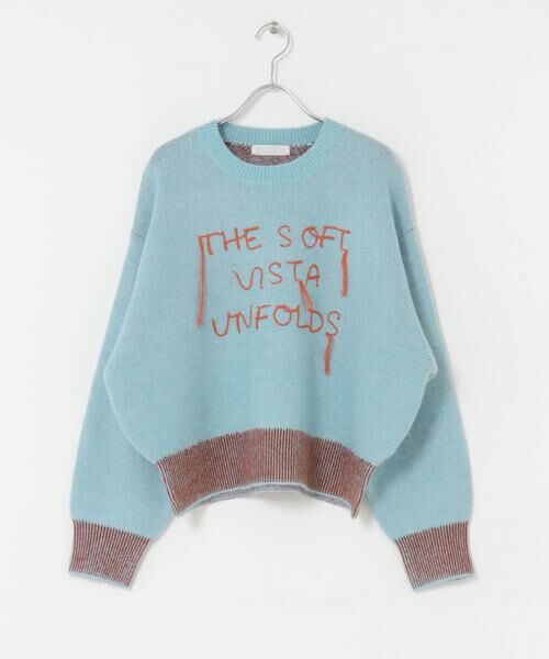 SENSE OF PLACE by URBAN RESEARCH / センスオブプレイス バイ アーバンリサーチ ニット・セーター | ロゴシシュウバイカラーリブニット | 詳細7