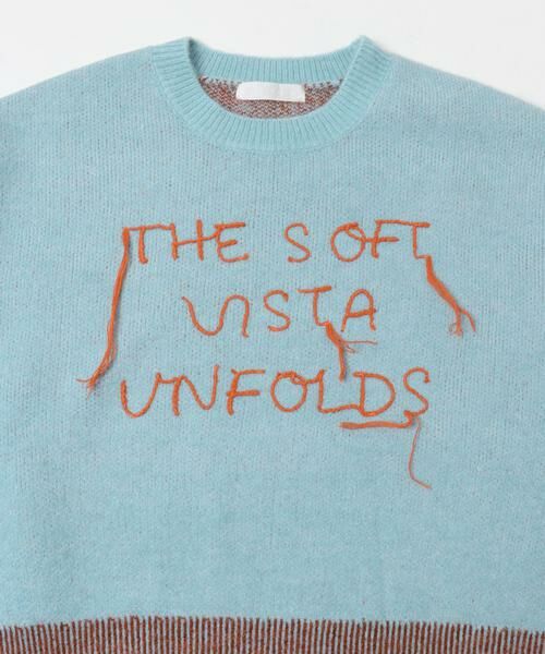 SENSE OF PLACE by URBAN RESEARCH / センスオブプレイス バイ アーバンリサーチ ニット・セーター | ロゴシシュウバイカラーリブニット | 詳細8