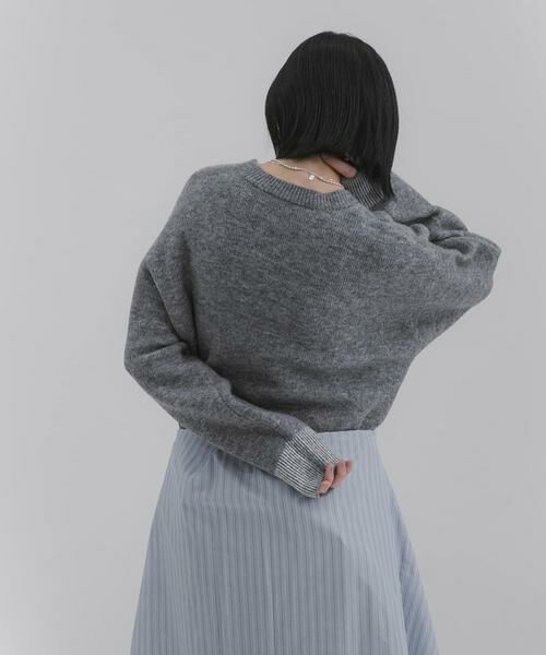 SENSE OF PLACE by URBAN RESEARCH / センスオブプレイス バイ アーバンリサーチ ニット・セーター | ロゴシシュウバイカラーリブニット | 詳細12