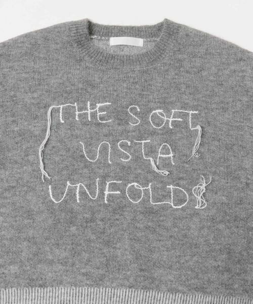 SENSE OF PLACE by URBAN RESEARCH / センスオブプレイス バイ アーバンリサーチ ニット・セーター | ロゴシシュウバイカラーリブニット | 詳細16