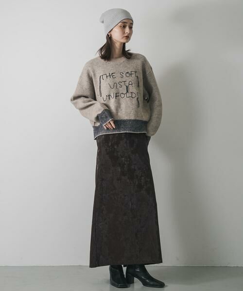 SENSE OF PLACE by URBAN RESEARCH / センスオブプレイス バイ アーバンリサーチ ニット・セーター | ロゴシシュウバイカラーリブニット | 詳細21