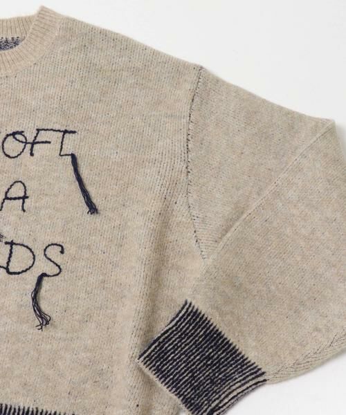 SENSE OF PLACE by URBAN RESEARCH / センスオブプレイス バイ アーバンリサーチ ニット・セーター | ロゴシシュウバイカラーリブニット | 詳細25