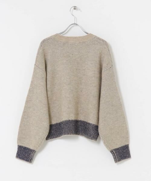 SENSE OF PLACE by URBAN RESEARCH / センスオブプレイス バイ アーバンリサーチ ニット・セーター | ロゴシシュウバイカラーリブニット | 詳細26