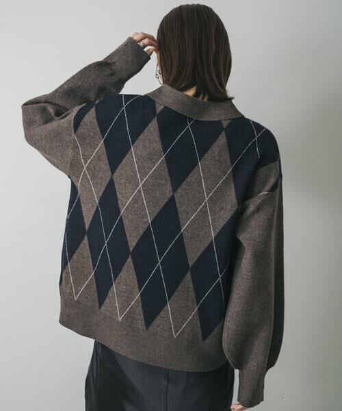 SENSE OF PLACE by URBAN RESEARCH / センスオブプレイス バイ アーバンリサーチ ニット・セーター | ポロシャツジャガードセーター | 詳細3