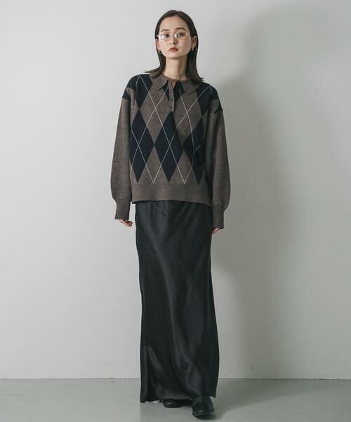 SENSE OF PLACE by URBAN RESEARCH / センスオブプレイス バイ アーバンリサーチ ニット・セーター | ポロシャツジャガードセーター | 詳細4