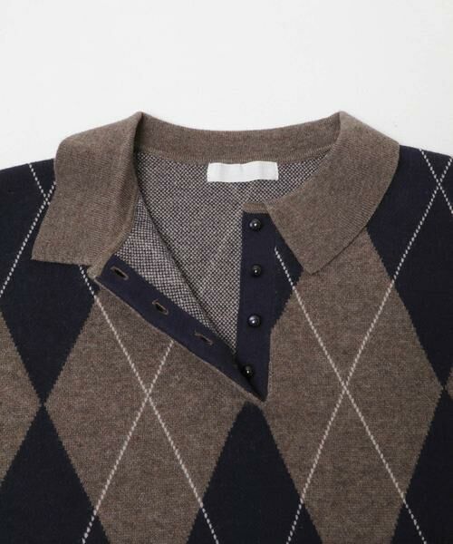 SENSE OF PLACE by URBAN RESEARCH / センスオブプレイス バイ アーバンリサーチ ニット・セーター | ポロシャツジャガードセーター | 詳細8
