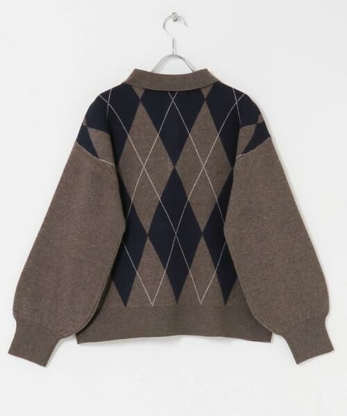 SENSE OF PLACE by URBAN RESEARCH / センスオブプレイス バイ アーバンリサーチ ニット・セーター | ポロシャツジャガードセーター | 詳細9