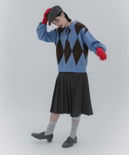 SENSE OF PLACE by URBAN RESEARCH / センスオブプレイス バイ アーバンリサーチ ニット・セーター | ポロシャツジャガードセーター | 詳細16