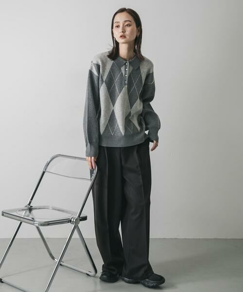 SENSE OF PLACE by URBAN RESEARCH / センスオブプレイス バイ アーバンリサーチ ニット・セーター | ポロシャツジャガードセーター | 詳細22