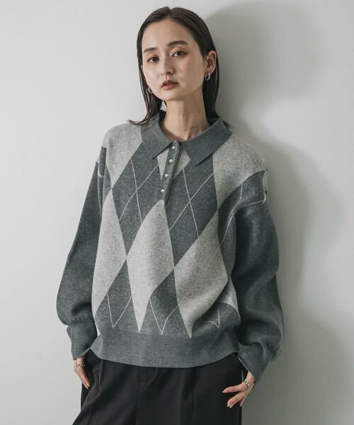 SENSE OF PLACE by URBAN RESEARCH / センスオブプレイス バイ アーバンリサーチ ニット・セーター | ポロシャツジャガードセーター | 詳細25