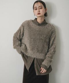 SENSE OF PLACE by URBAN RESEARCH / センスオブプレイス バイ アーバンリサーチ ニット・セーター | ミックスシャギーセーター