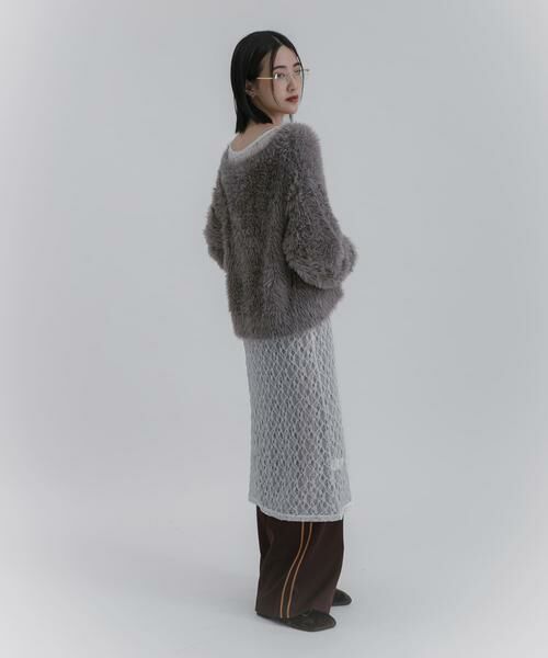 SENSE OF PLACE by URBAN RESEARCH / センスオブプレイス バイ アーバンリサーチ ニット・セーター | ミックスシャギーセーター | 詳細5