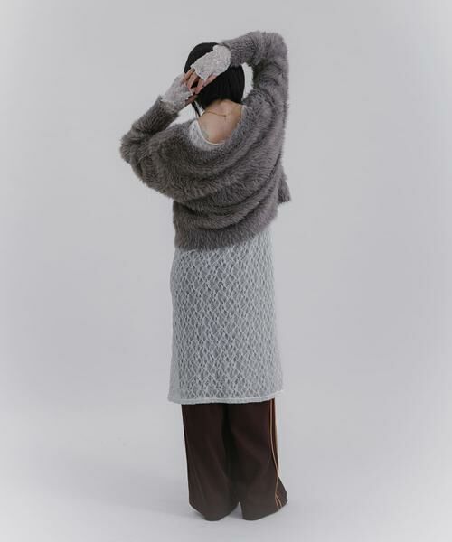 SENSE OF PLACE by URBAN RESEARCH / センスオブプレイス バイ アーバンリサーチ ニット・セーター | ミックスシャギーセーター | 詳細6