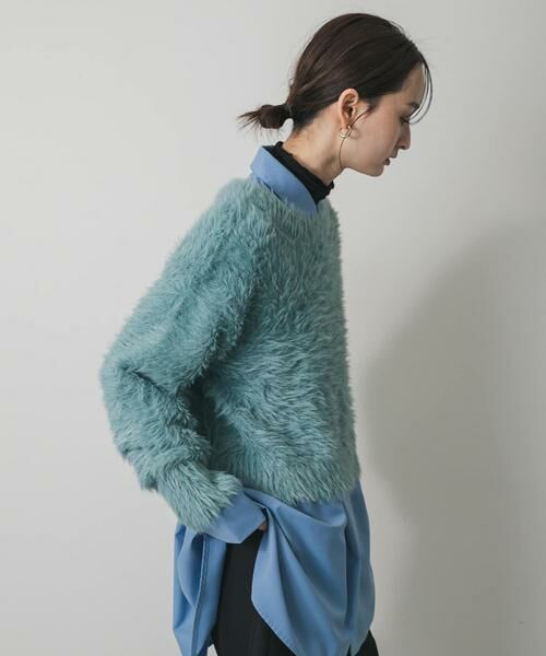 SENSE OF PLACE by URBAN RESEARCH / センスオブプレイス バイ アーバンリサーチ ニット・セーター | ミックスシャギーセーター | 詳細11