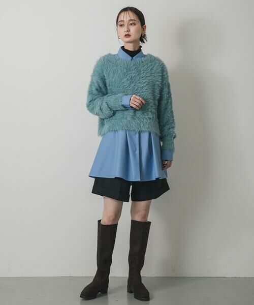 SENSE OF PLACE by URBAN RESEARCH / センスオブプレイス バイ アーバンリサーチ ニット・セーター | ミックスシャギーセーター | 詳細13