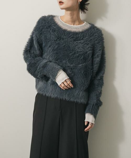 SENSE OF PLACE by URBAN RESEARCH / センスオブプレイス バイ アーバンリサーチ ニット・セーター | ミックスシャギーセーター | 詳細28